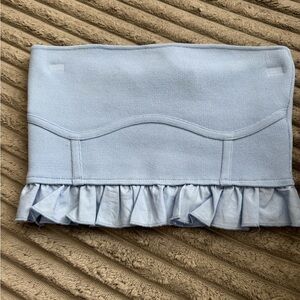 Zara Sky Blue Knit Top